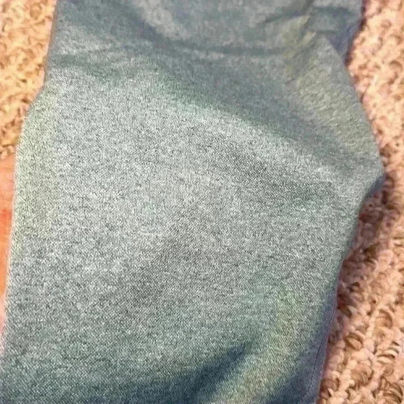 OYS Yoga 2 Piece Workout Sports Set Crop Top High Waist Leggings Green Size L - Picture 10 of 16